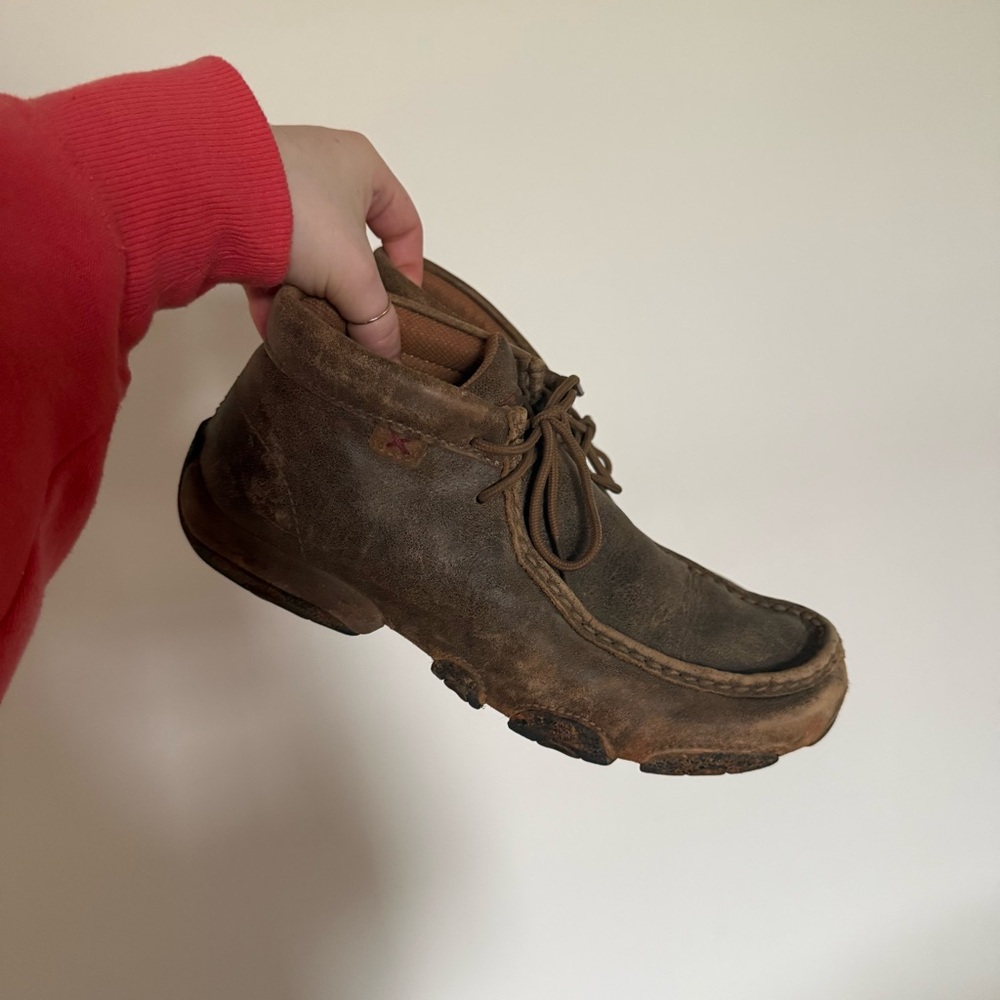 Twisted X Classic Moccasin Leather Shoes